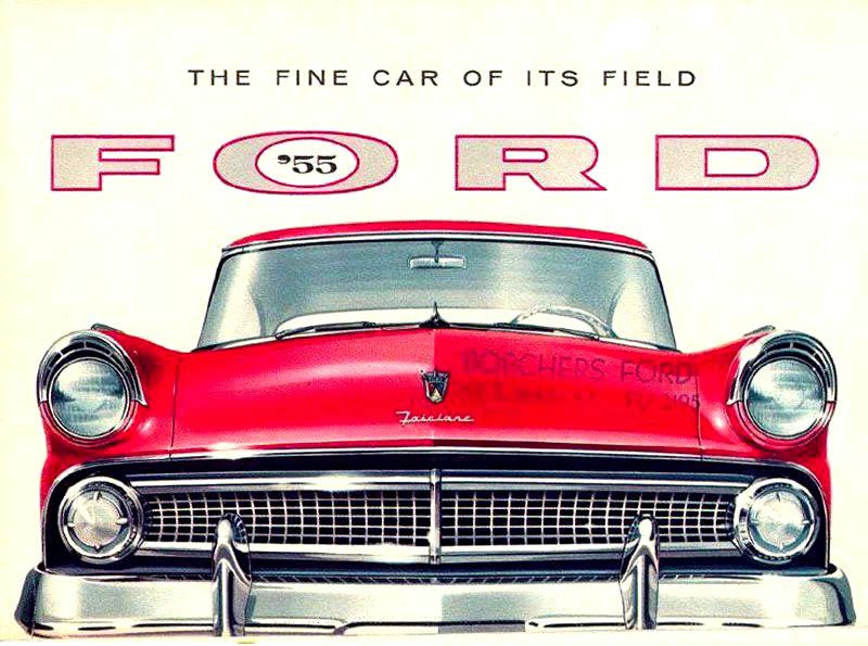 1955 Ford Brochure Page 4